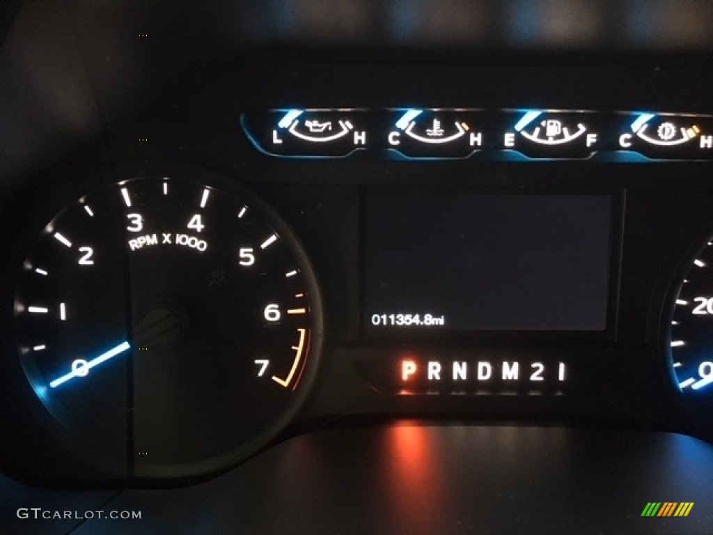 2017 F150 XL SuperCrew 4x4 - Lightning Blue / Earth Gray photo #8