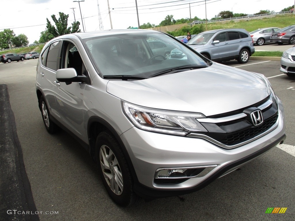 2016 CR-V EX AWD - Alabaster Silver Metallic / Black photo #6