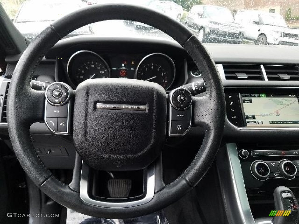 2016 Range Rover Sport HSE - Santorini Black Metallic / Ebony/Ebony photo #14
