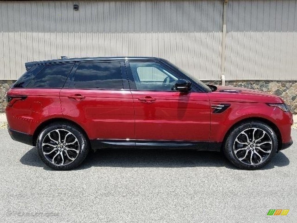 Firenze Red Metallic 2018 Land Rover Range Rover Sport HSE Exterior Photo #127836986