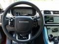 Ebony 2018 Land Rover Range Rover Sport HSE Steering Wheel