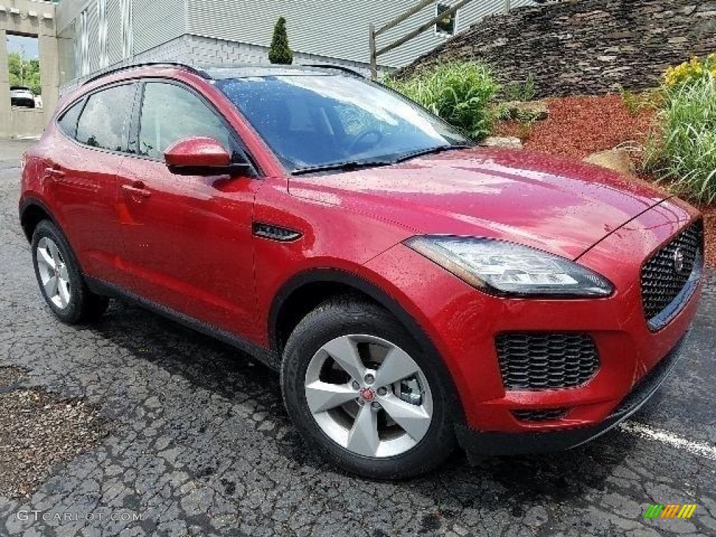 2018 E-PACE S - Firenze Red Metallic / Ebony/Ebony photo #1