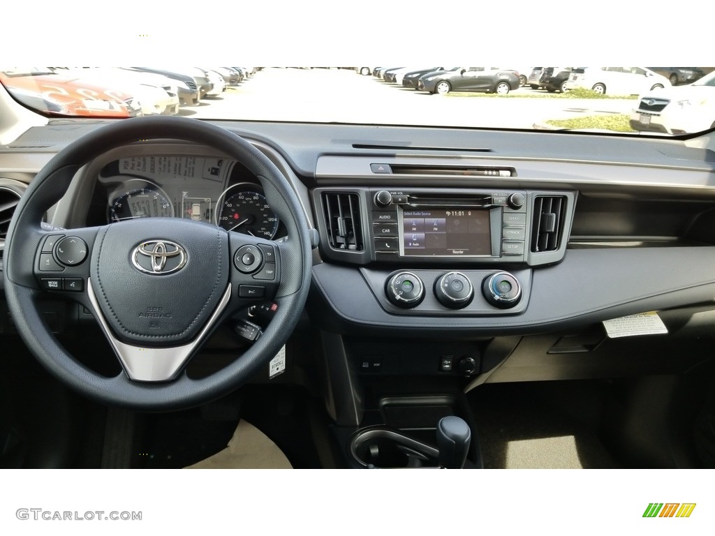 2018 RAV4 LE - Ruby Flare Pearl / Black photo #5