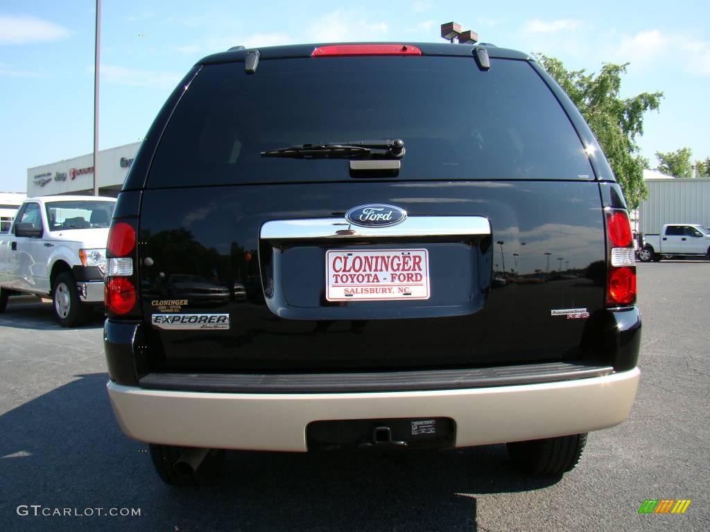 2006 Explorer Eddie Bauer 4x4 - Black / Camel photo #4