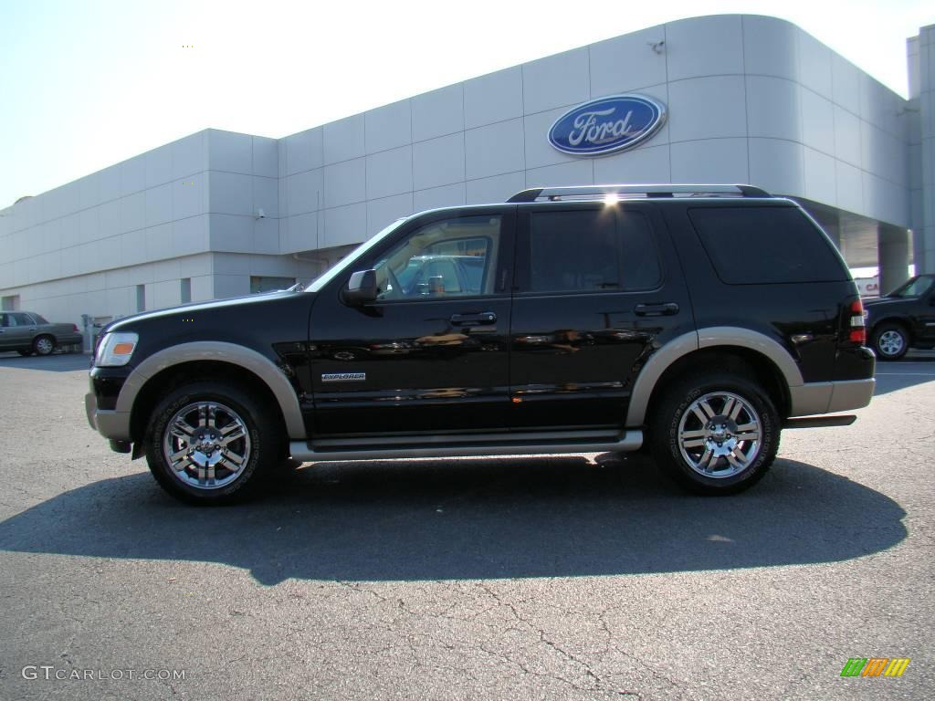 2006 Explorer Eddie Bauer 4x4 - Black / Camel photo #5