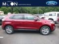 2018 Ruby Red Ford Edge SEL AWD  photo #1