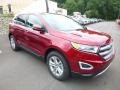 2018 Ruby Red Ford Edge SEL AWD  photo #3