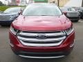 2018 Ruby Red Ford Edge SEL AWD  photo #4