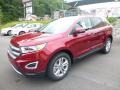 2018 Ruby Red Ford Edge SEL AWD  photo #5