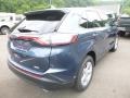 2018 Blue Ford Edge SE AWD  photo #2