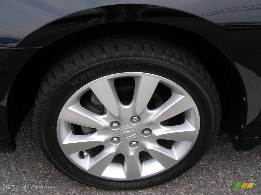 2006 Accord EX-L V6 Sedan - Nighthawk Black Pearl / Ivory photo #13