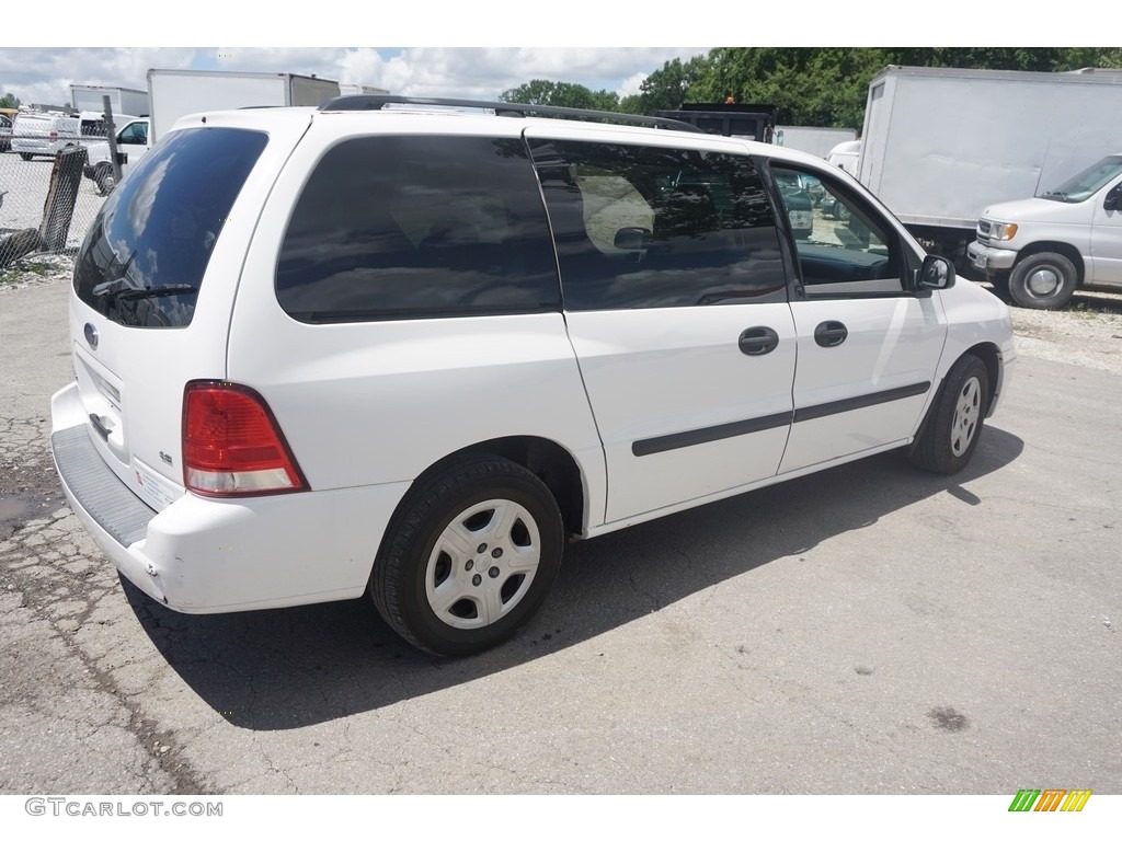2005 Freestar SE - Vibrant White / Flint Grey photo #16