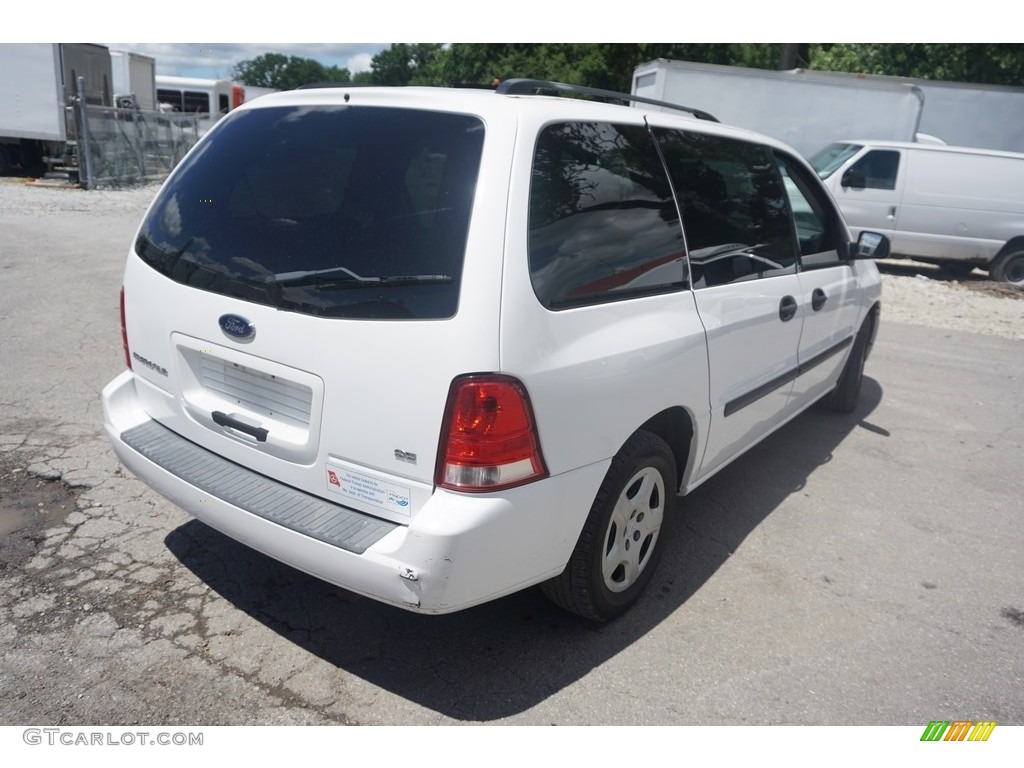 2005 Freestar SE - Vibrant White / Flint Grey photo #18