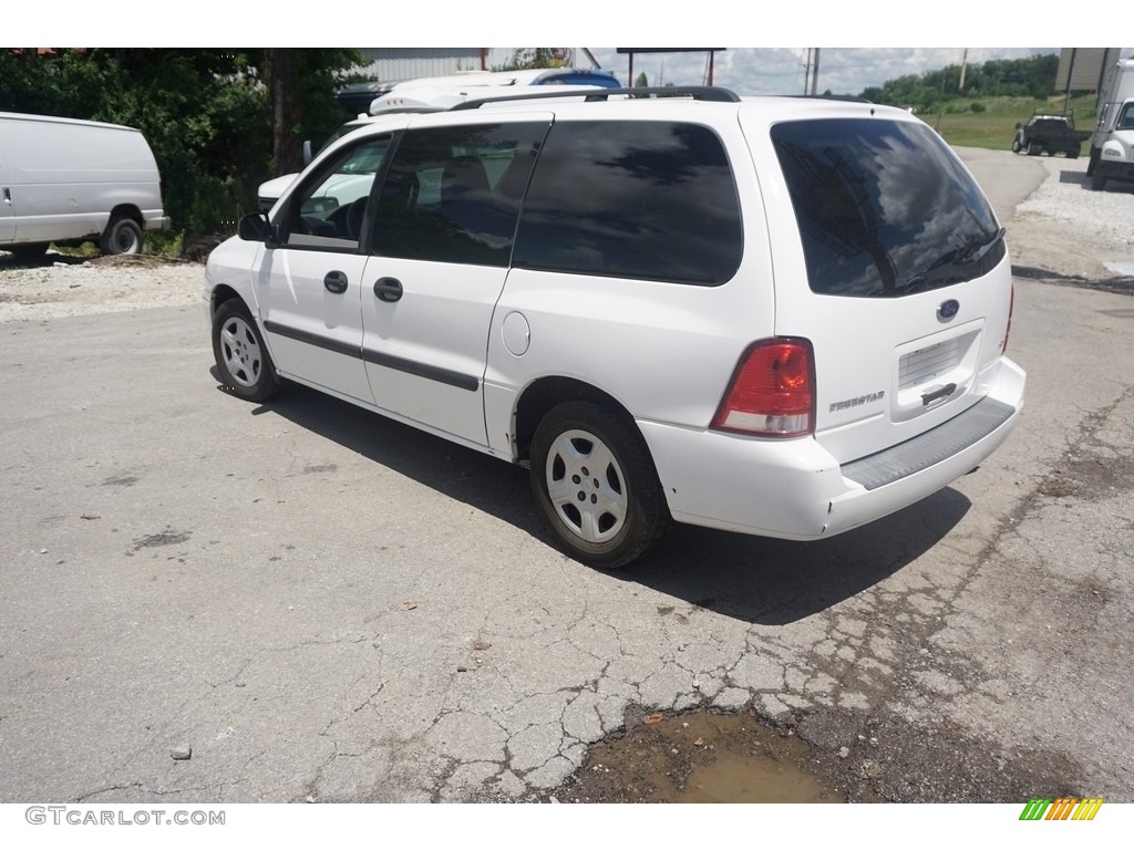2005 Freestar SE - Vibrant White / Flint Grey photo #20