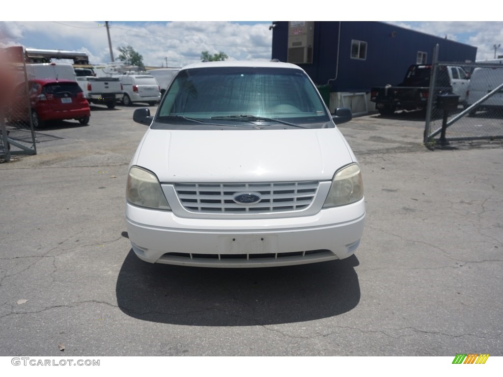2005 Freestar SE - Vibrant White / Flint Grey photo #21