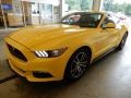 2017 Triple Yellow Ford Mustang GT Coupe  photo #4