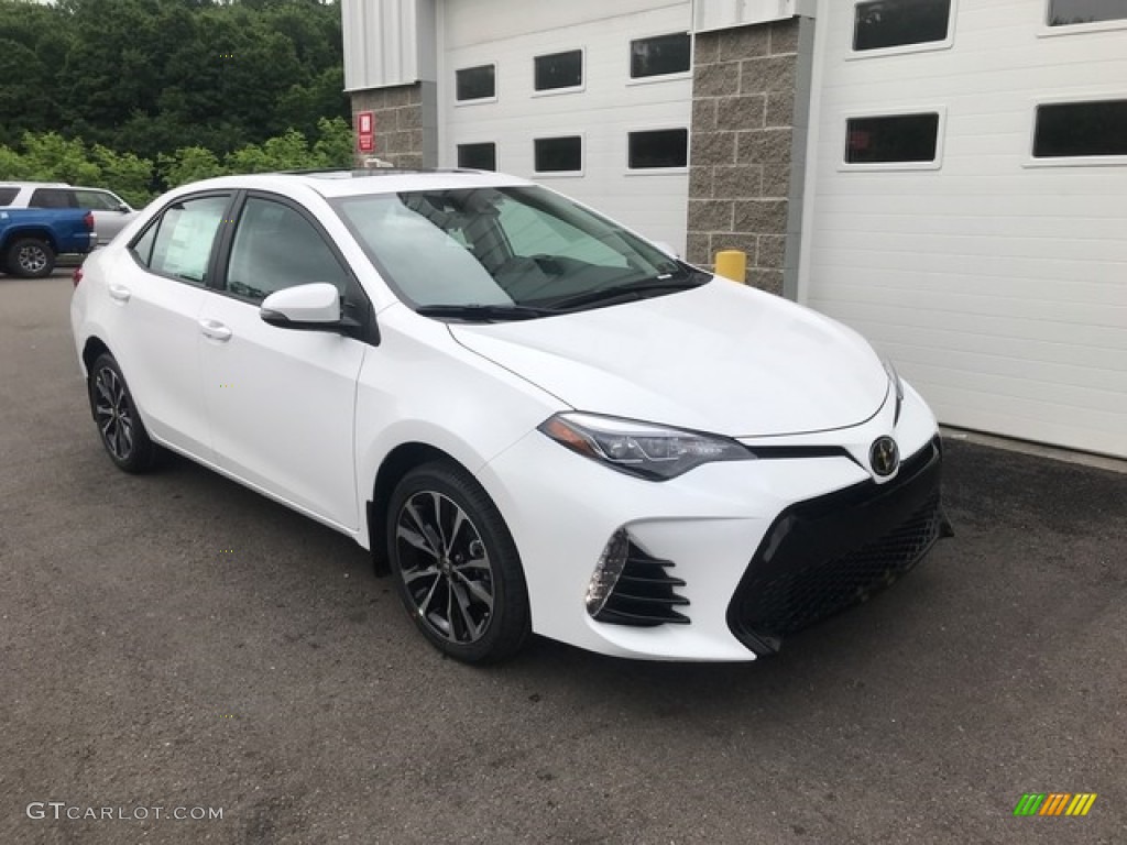 Super White 2019 Toyota Corolla XSE Exterior Photo #127846358