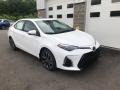 Super White 2019 Toyota Corolla XSE