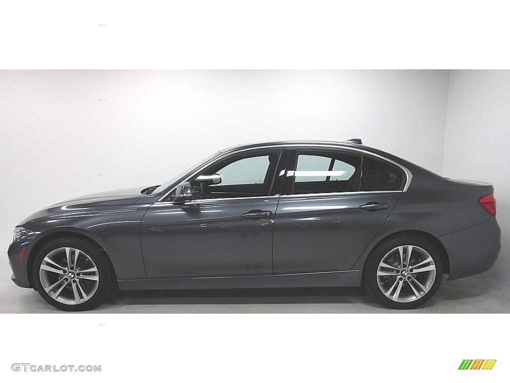 2018 3 Series 330i xDrive Sedan - Mineral Grey Metallic / Black photo #2