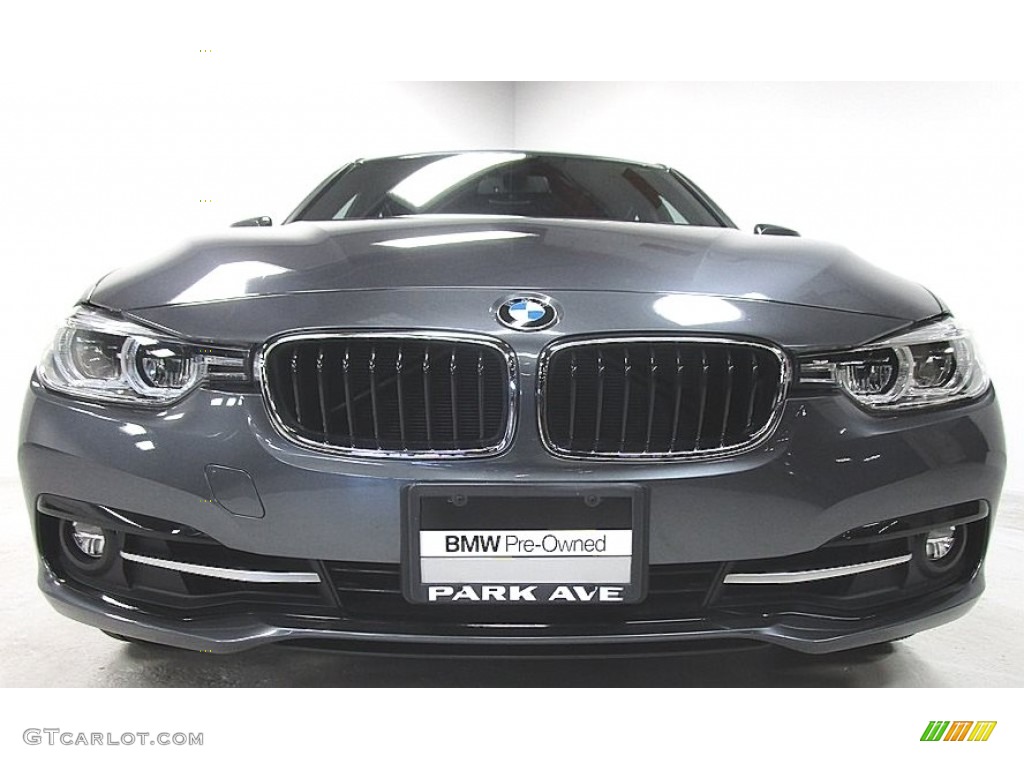 2018 3 Series 330i xDrive Sedan - Mineral Grey Metallic / Black photo #9