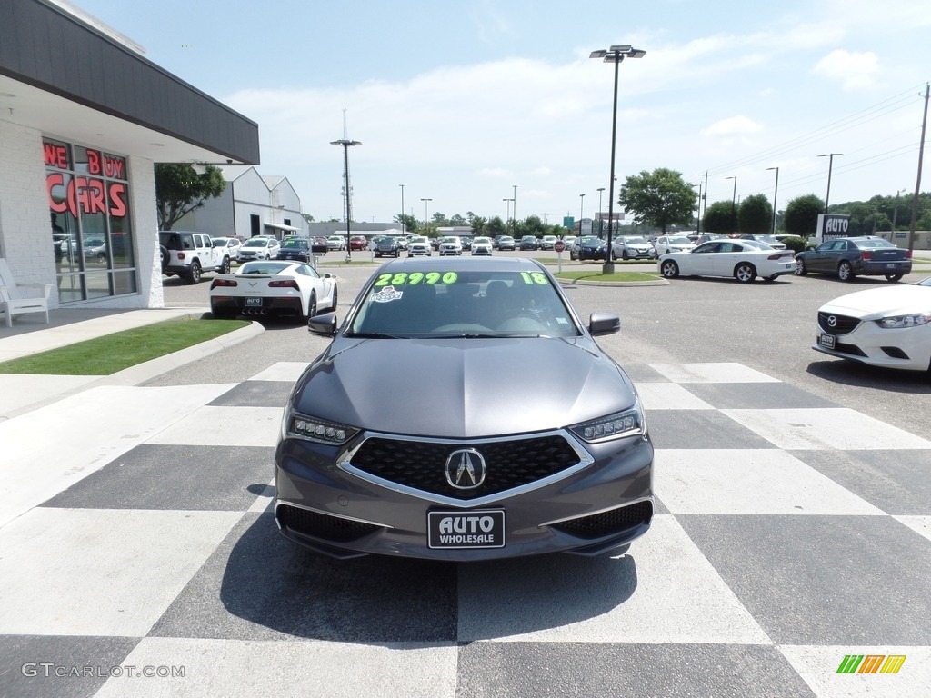 2018 TLX V6 Sedan - Lunar Silver Metallic / Ebony photo #2