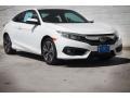 White Orchid Pearl 2018 Honda Civic EX-T Coupe