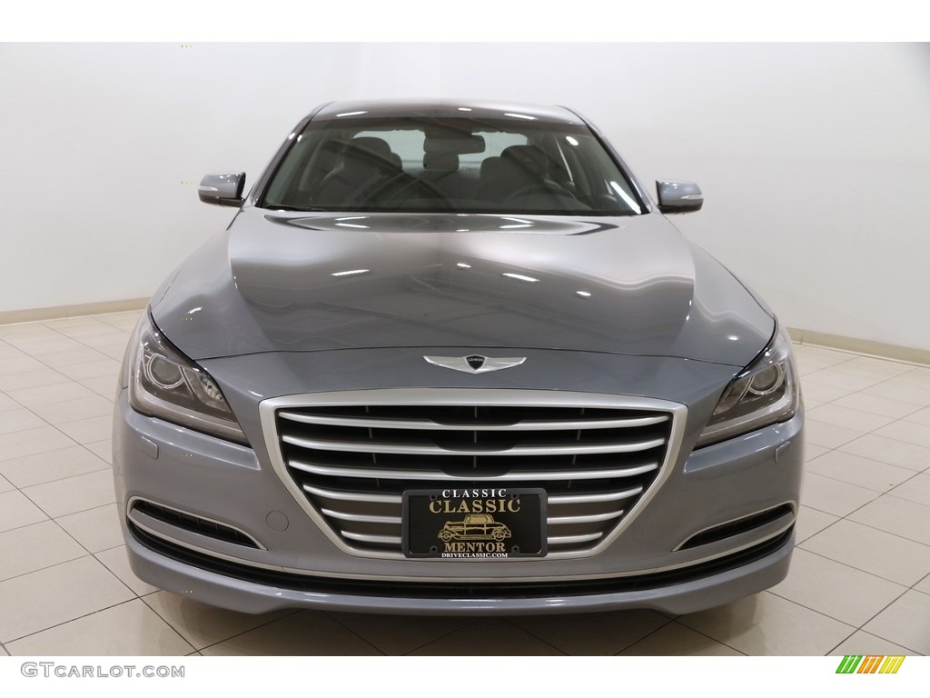 2015 Genesis 3.8 Sedan - Parisian Gray / Black photo #2