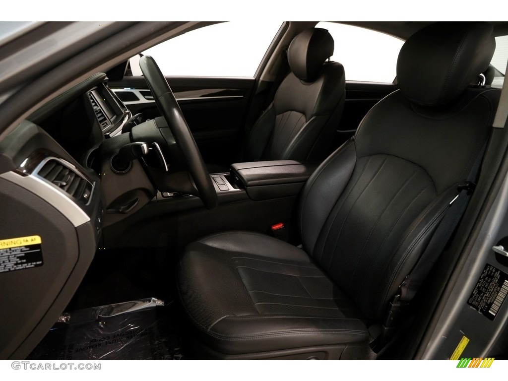 2015 Genesis 3.8 Sedan - Parisian Gray / Black photo #6