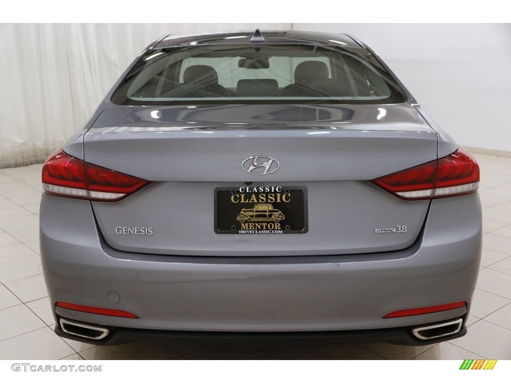 2015 Genesis 3.8 Sedan - Parisian Gray / Black photo #27