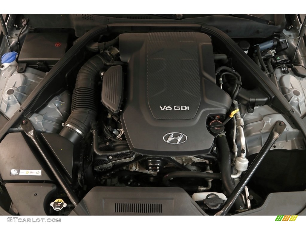 2015 Genesis 3.8 Sedan - Parisian Gray / Black photo #28