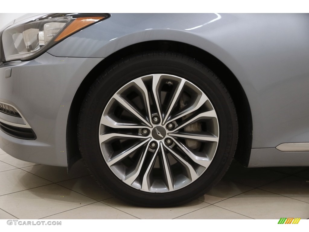 2015 Genesis 3.8 Sedan - Parisian Gray / Black photo #29