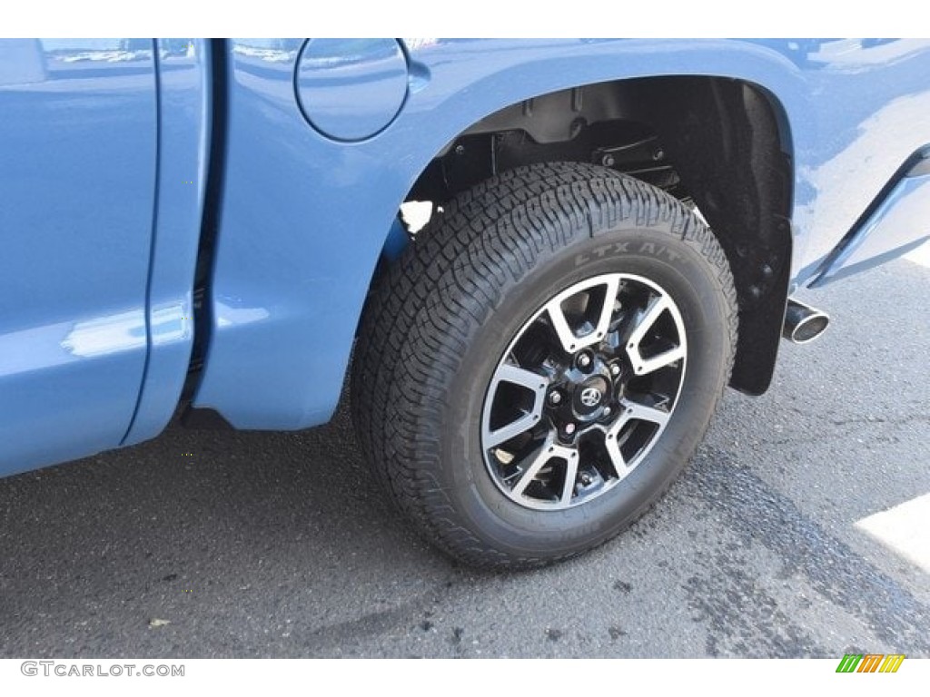 2018 Tundra Limited CrewMax 4x4 - Cavalry Blue / Black photo #34