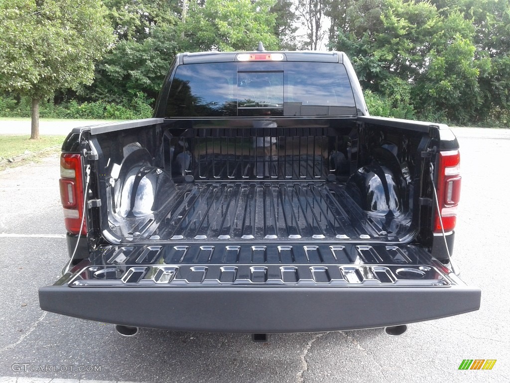 2019 1500 Laramie Crew Cab 4x4 - Black Forest Green Pearl / Mountain Brown/Light Frost Beige photo #13