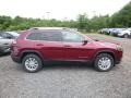 Velvet Red Pearl 2019 Jeep Cherokee Latitude 4x4 Exterior