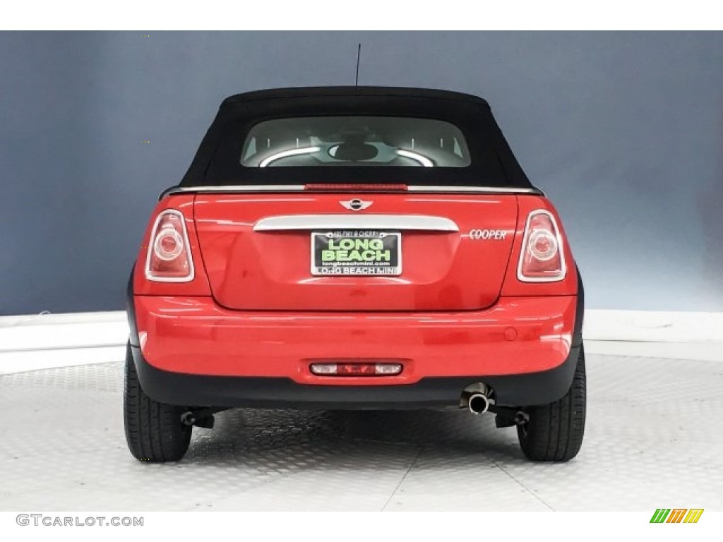 2015 Convertible Cooper - Chili Red / Carbon Black photo #3