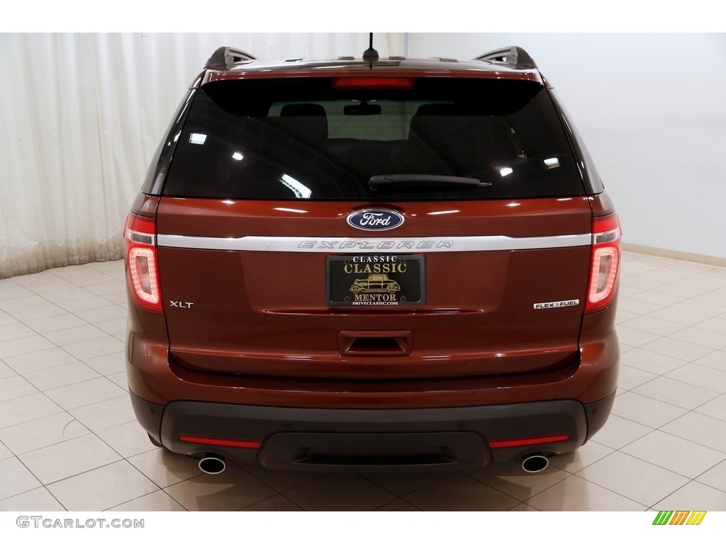 2015 Explorer XLT - Bronze Fire / Medium Light Stone photo #21