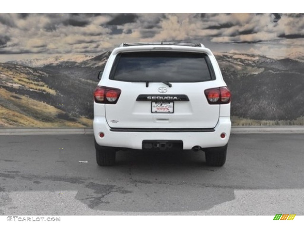 2018 Sequoia TRD Sport 4x4 - Super White / Black photo #4