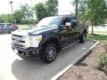 2014 Tuxedo Black Metallic Ford F250 Super Duty Lariat Crew Cab 4x4  photo #3