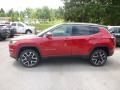 2018 Redline Pearl Jeep Compass Limited 4x4  photo #2