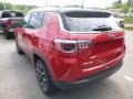 2018 Redline Pearl Jeep Compass Limited 4x4  photo #3