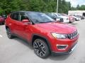 2018 Redline Pearl Jeep Compass Limited 4x4  photo #7