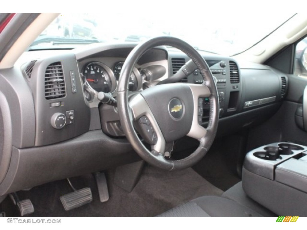 2013 Silverado 1500 LT Extended Cab 4x4 - Deep Ruby Metallic / Ebony photo #14