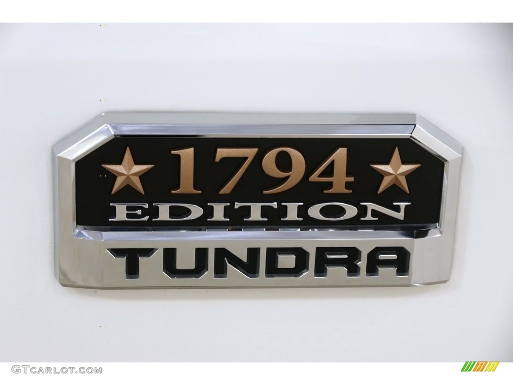 2017 Tundra 1794 CrewMax 4x4 - Super White / 1794 Edition Black/Brown photo #35