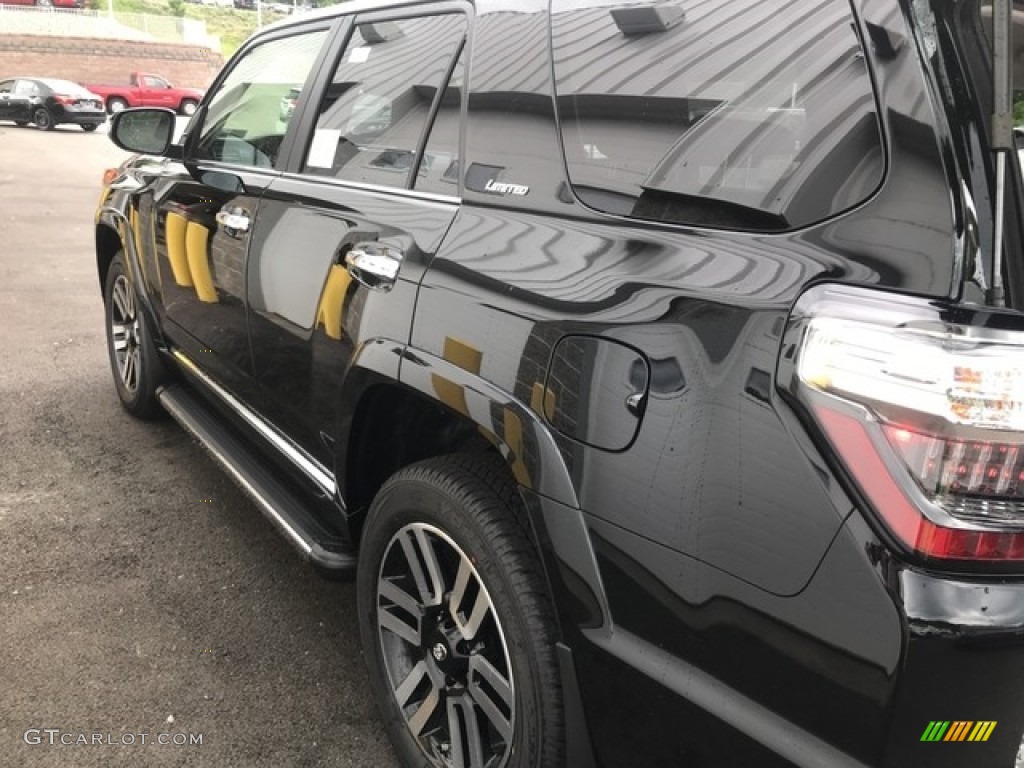 2018 4Runner Limited - Midnight Black Metallic / Black photo #4