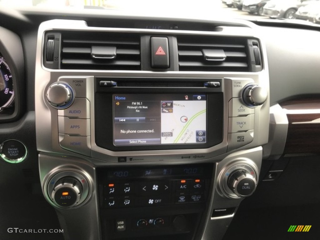 2018 4Runner Limited - Midnight Black Metallic / Black photo #11