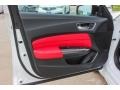 Red 2019 Acura TLX V6 A-Spec Sedan Door Panel