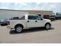 2007 White Sand Tri-Coat Ford F150 Lariat SuperCrew  photo #12