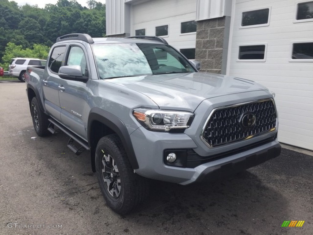 2018 Tacoma TRD Off Road Double Cab 4x4 - Silver Sky Metallic / Graphite w/Gun Metal photo #1