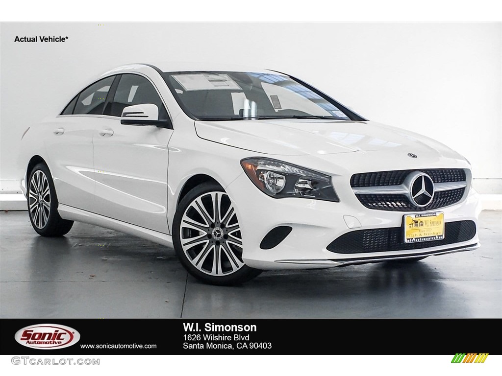 Polar White Mercedes-Benz CLA