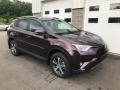 Black Current Metallic 2018 Toyota RAV4 XLE AWD Exterior